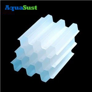 Frith -UV PVC Meáin Socraithe Feadán Honeycomb